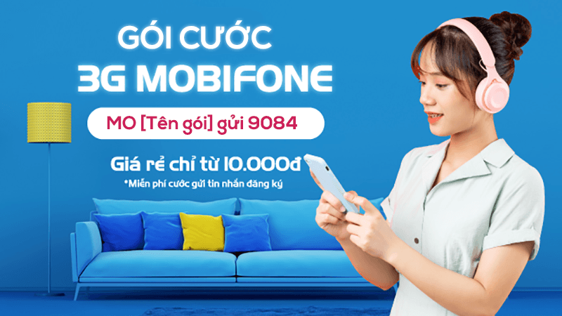 Danh sách các gói cước 3G Mobifone cho di động dùng mạng thoải mái siêu tiết kiệm