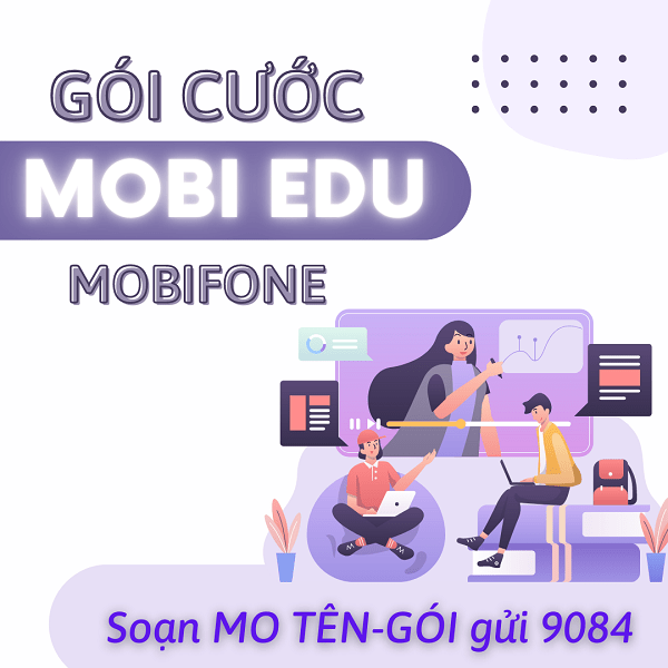 Gói cước EDU Mobifone ưu đãi 4GB/ngày, học online miễn phí
