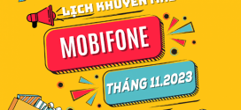 Lịch khuyến mãi Mobifone ưu đãi 20% – 50% tháng 11/2023