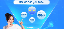 Đăng ký gói MCD85 Mobifone 85k nhận 30GB, Free MobiCloud